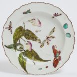 Chelsea ‘Hans Sloane’ Botanical Plate, c.1755, diameter 8.3 in — 21 cm