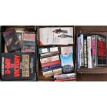 30+ Military related books. Including; The Two World Wars, Everett. WWI, A Visual Encyclopedia.
