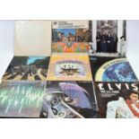 9x LP records. Including The Beatles; The White Album, Magical Mystery Tour, Abbey Road and Hey