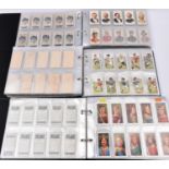 Approx 30 cigarette card sets of complete or substantial runs and very well presented in 3x