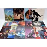 14x 12" vinyl records of mainly 1970s/80s mainstream rock and pop including: Marillion; Punch and
