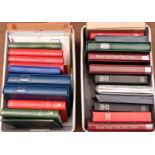 22x albums of Stamps and First Day covers, etc. 10x stamp albums including; 2x Windsor Album GB,