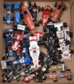 16x Corgi Toys Formula One etc racing cars. Including; 2x Lotus-Climax, 2x Cooper-Maserati,