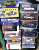 26x 1;43 scale diecast cars by Vanguards and Matchbox Dinky, etc. 16x Vanguards including; Sunbeam