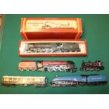 4x Hornby Railways OO gauge BR locomotives, etc. A Coronation Class 4-6-2, Duchess of Gloucester