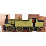 Hornby Railways LSWR Class M7 0-4-4-T locomotive, RN 252. (R.2678). In lined lighter Olive green