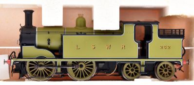 Hornby Railways LSWR Class M7 0-4-4-T locomotive, RN 252. (R.2678). In lined lighter Olive green