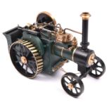 A D.R. Mercer live steam Traction Engine. A very well constructed, unsteamed example of this popular