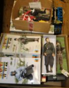 15 Dragon 'Action Figure' (Action Man style dolls). All look to be German, American, British and