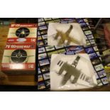 4 Collection Armour/Franklin Mint 1:48 scale aircraft. 2x Martin B-26 Marauder, one 'Dominion