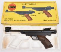 A .177" Original Model 6G break action air pistol, number 15390, with brown plastic wood effect