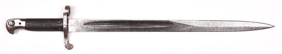 A P1887 Mark I Martini Henry sword bayonet, the blade dated "/87". Basically GC (has been slightly