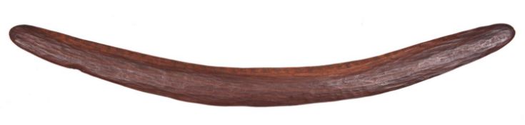 An Australian wooden boomerang. GC £40-50