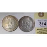 British Trade Dollar, 1930, GVF. William III AR crown 1696 NF (2) £100-130
