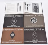 "Uniforms of the SS" by Andrew Mollo, Vols 1-5, pub 1968-71, VGC £50-70