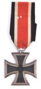 A 1939 Iron Cross 2nd class, the ring stamped "123" (the last figure indistinct, could be 5 or 8),