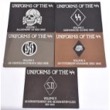 "Uniforms of the SS" by Andrew Mollo, Vols 1-5, pub 1968-71. VGC £50-70