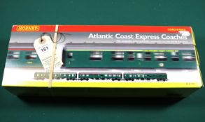 A Hornby OO gauge Coach Pack (R4140). 'Atlantic Coast Express'. Comprising 3x BR Mk 1 coaches,