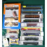 A quantity of N gauge Railway Rolling Stock. Trix: DB double deck control (driving) trailer (15840).