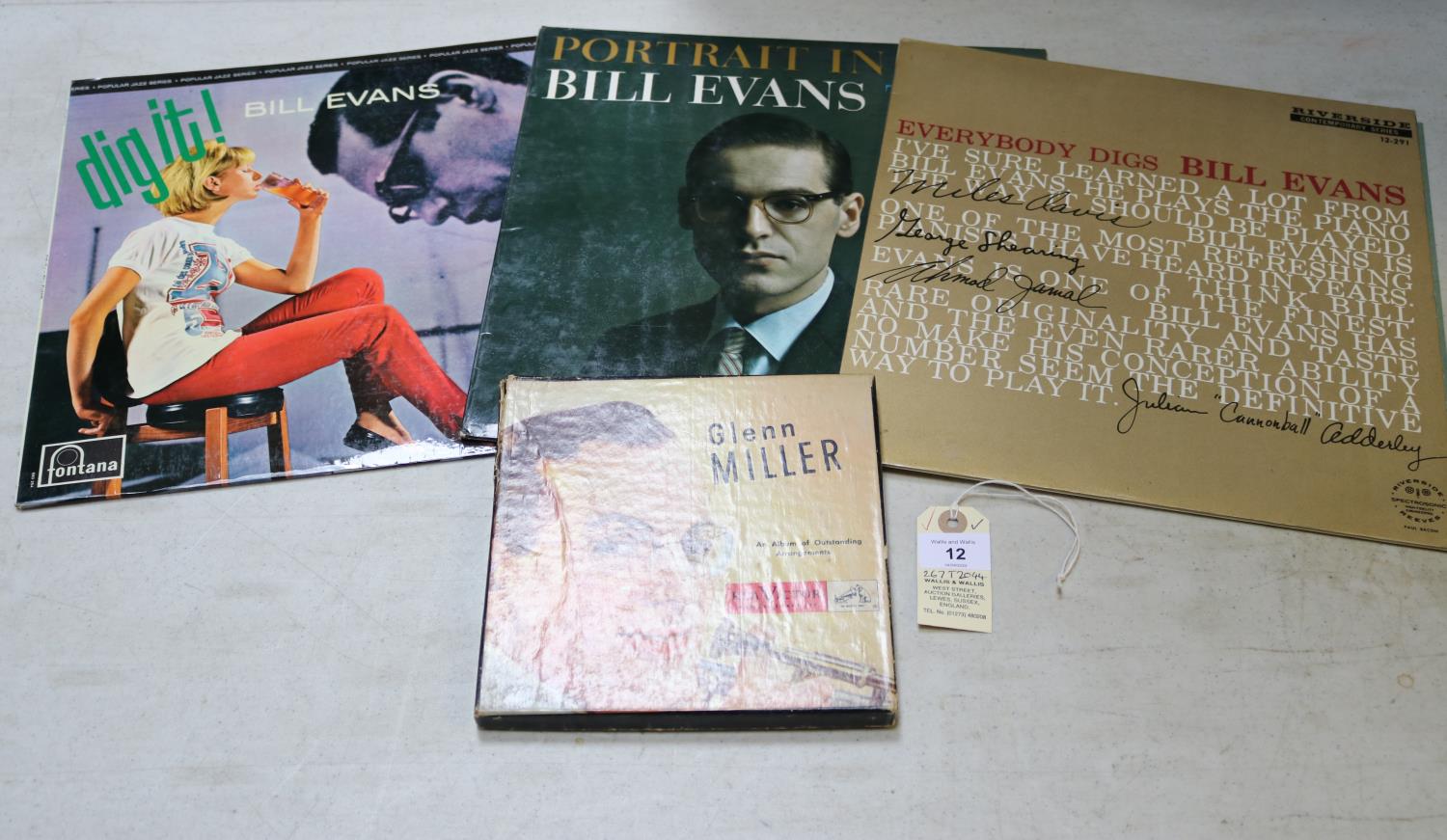 45+ 12" LP records. Including 3x Bill Evans; Dig It!, Portrait in Jazz and Everybody Digs. - Image 3 of 9