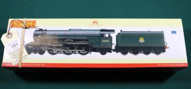 A Hornby 00 gauge BR class A3 4-6-2 Tender Locomotive (R2341). RN 60035 'Windsor Lad'. In lined