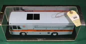 A Spark AEC Racing Car Transporter for J.W. Automotive Engineering Ltd 'GULF' Team. A 1971 season