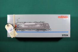 A Marklin digital HO gauge DB class BR 120 Electric Locomotive (37534). RN 120 151-6. In blue