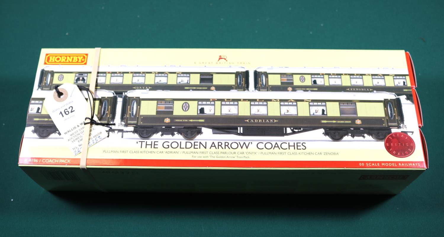 A Hornby OO gauge Coach Pack (R4146). 'The Golden Arrow' Coaches. Comprising Pullman First Class