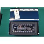 A Hattons OO gauge BR Class 14xx 0-4-2T locomotive, 1474, in unlined black livery (heavily