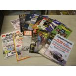 15 Motor Racing Official Programmes from the 1960s,70s and '80s. Including RAC European Grand Prix