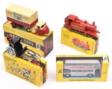 4 Budgie Toys. British Railways Articulated Delivery Van (238). In cream and maroon British Railways