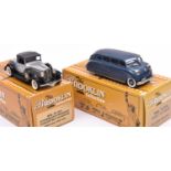 2 'The Brooklin Collection' White Metal Models. BRK.88 1931 Studebaker President Convertible