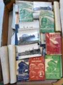 A quantity of railway related paperwork. Including Southern Railway items; ABC booklets; Southern