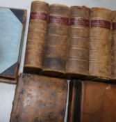 17x 18th, 19th and early 20th Century books. Including; The Modern Traveller; Russia (pub. Duncan