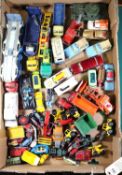 40+ Diecast vehicles for restoration by Corgi, Dinky, Matchbox, etc. Corgi; James Bond Aston