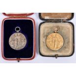 2x Motor Cycling Club (Founded 1911) medals. A gold medal, London to Edinburgh 18th & 19th May 1923,