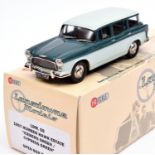 A Lansdowne Models White Metal 1957 Humber Hawk Estate (LDM.50). In iceberg green/cypress green with