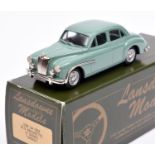 A Lansdowne White Metal 1956 M.G. Magnette 'Z' Series (LDM.3A). In green with brown interior. Boxed,