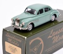 A Lansdowne White Metal 1956 M.G. Magnette 'Z' Series (LDM.3A). In green with brown interior. Boxed,
