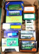25x Maidstone and District themed EFE, OOC, Oxford Diecast, etc model buses and coaches. 14x EFE