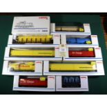 10 Marklin HO gauge items. A DB class BR 365 0-6-0 Diesel Shunter (34641). RN 365 709-5. In red