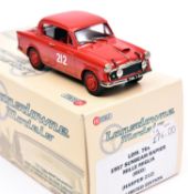 Lansdowne Models 1957 Sunbeam Rapier 'Mille Miglia. LDM.76x. A 2011 Limited Editioni n bright red