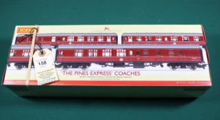 Hornby OO gauge BR Coach Pack. 'The Pines Express' R.4229. Comprising 3 coaches, BR Mk1 Composite