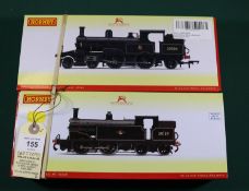 2x Hornby 00 gauge BR locomotives. Adams Radial 4-4-2T, 30584 (R3333). Class M7 0-4-4T, 30129 (