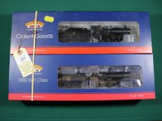 2x Bachmann Branchline 00 gauge BR tender locomotives. Class 22xx Collett Goods 0-6-0 locomotive,