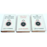 Lord of the Rings by J.R.R. Tolkien. 3 volumes, First Edition, Pub. George Allen and Unwin. The