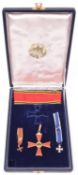Germany: Order of Merit of the Federal Republic of Germany commanders neck badge in original case,