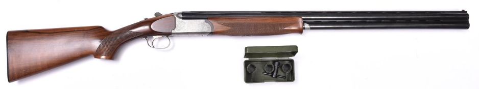 *An Italian DB O&U single trigger Medallist Sporter 12 bore x 70mm shotgun, number 137179, 47"