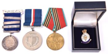 Malta George Cross 50th Anniversary commemorative medal, original striking, EF. National