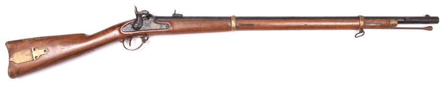 *A modern Italian 18 bore US military pattern percussion musket by Antonio Zoli & Co, 49" overall,